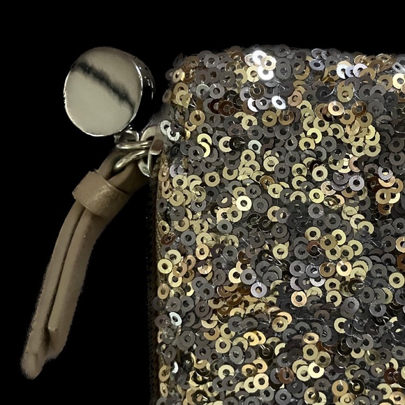 Loft Gold Beaded Sequin Envelope Purse - OS - Picture 8 of 11